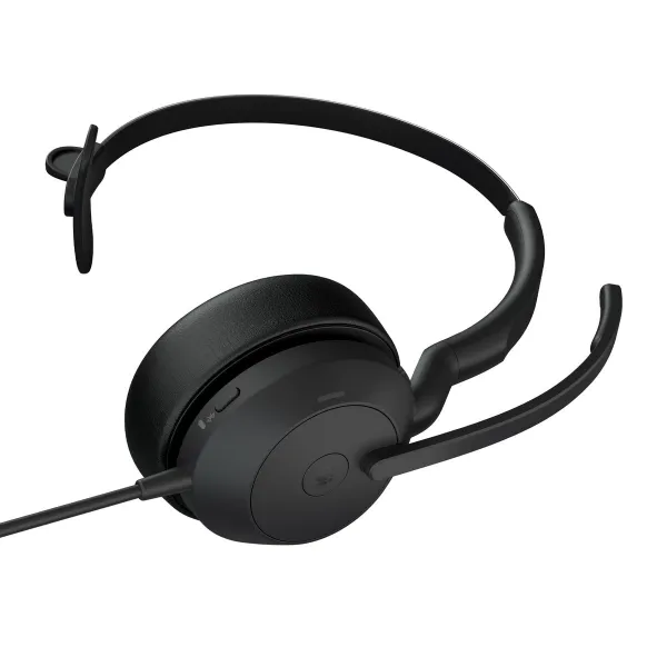 Kõrvaklapid Mikrofoniga Jabra Evolve2 Must