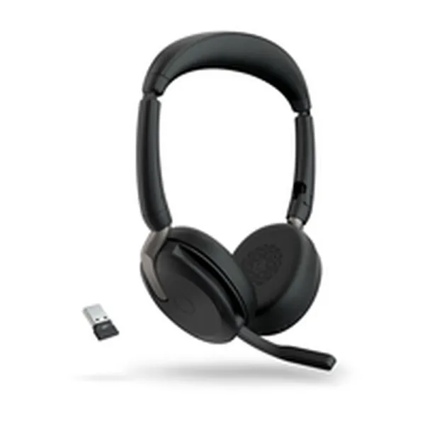 Bluetooth Austiņas ar Mikrofonu Jabra Evolve2 65 Flex Melns