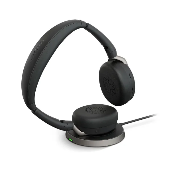 Bluetooth Austiņas ar Mikrofonu Jabra Evolve2 65 Flex Melns
