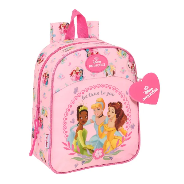 Skolas soma Disney Princess Rozā 22 x 27 x 10 cm