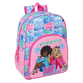 Mokyklinis krepšys Barbie Spalvotas 33 x 42 x 14 cm