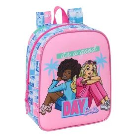 Mokyklinis krepšys Barbie Spalvotas 22 x 27 x 10 cm