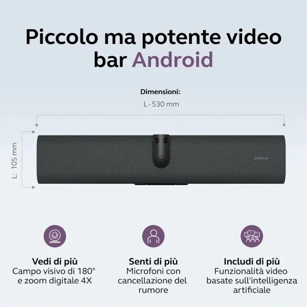 Internetinė kamera GN Audio 8701-231