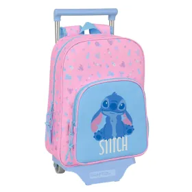 Mokyklinis krepšys Lilo & Stitch Bright Rožinė 26 x 11 x 67 cm 26 x 34 x 11 cm