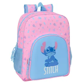 Mokyklinis krepšys Lilo & Stitch Bright Rožinė 32 x 38 x 12 cm