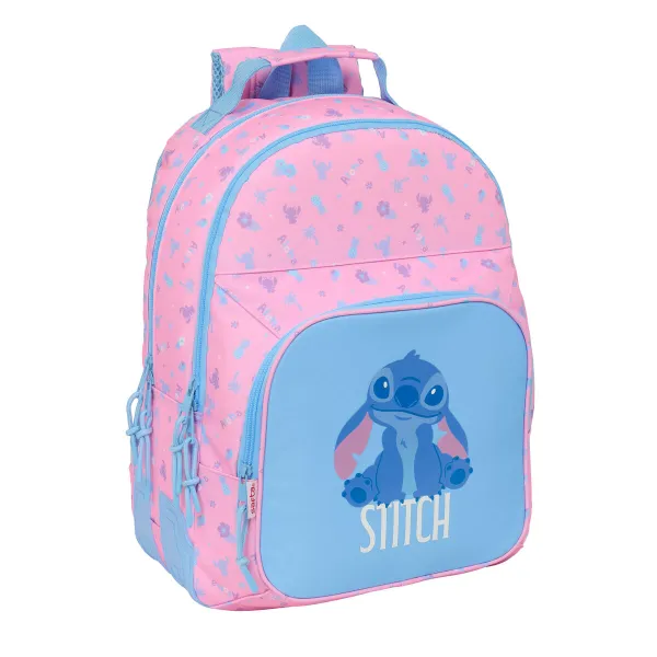 Школьный рюкзак Lilo & Stitch Bright Розовый 32 x 42 x 15 cm