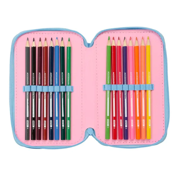 Ceļasoma Lilo & Stitch Bright Gaiši Rozā 12,5 x 19,5 x 5,5 cm 37 Daudzums