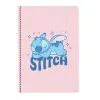 Rengaskansio Lilo & Stitch Ohana Sininen Vaaleanpunainen A4 21.5 x 31 x 1 cm
