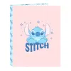 Rengaskansio Lilo & Stitch Ohana Sininen Vaaleanpunainen A4 26.5 x 33 x 4 cm