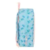 School Bag Lilo & Stitch Ohana Pink Light Blue 22 x 27 x 10 cm