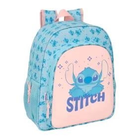 Mokyklinis krepšys Lilo & Stitch Ohana Mėlyna 32 x 38 x 12 cm