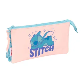 Krepšys Lilo & Stitch Ohana Šviesiai mėlyna Šviesiai rožinis 22 x 12 x 3 cm