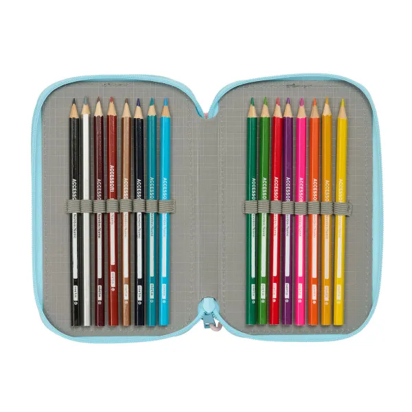 Ceļasoma Lilo & Stitch Ohana Zils 12,5 x 19,5 x 5,5 cm 37 Daudzums