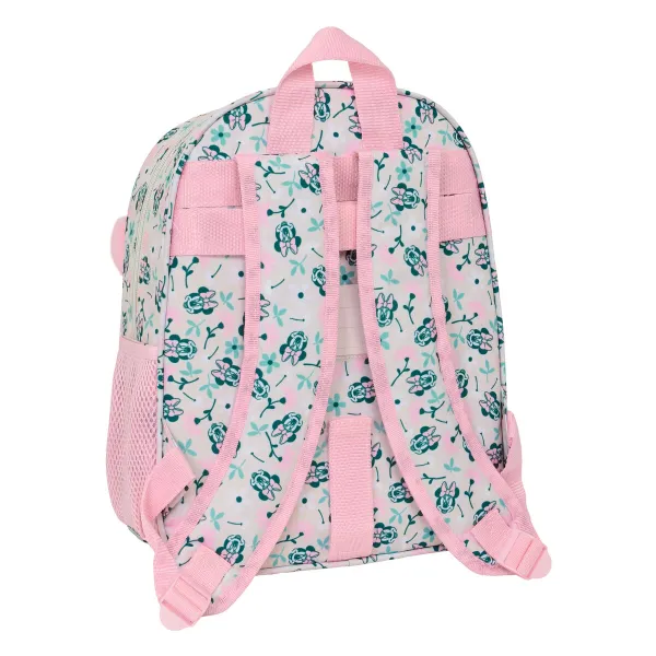 School Bag Minnie Mouse Minty Pink 28 x 34 x 10 cm