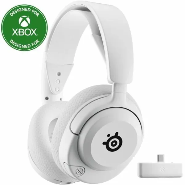 Ausinės su mikrofonu SteelSeries Arctis Nova 5X Balta