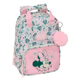 Mokyklinis krepšys Minnie Mouse Minty Rožinė 20 x 28 x 8 cm