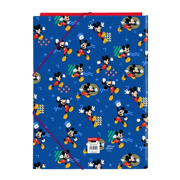 Rengaskansio Mickey Mouse Clubhouse Today Sininen A4 26 x 33.5 x 2.5 cm
