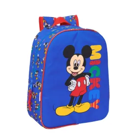 Mokyklinis krepšys Mickey Mouse Clubhouse Today Mėlyna 26 x 34 x 11 cm