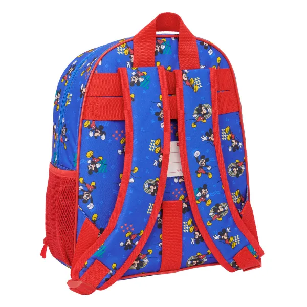 Koululaukku Mickey Mouse Clubhouse Today Sininen 28 x 34 x 10 cm
