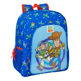 Mokyklinis krepšys Toy Story Good vibes Mėlyna 32 x 38 x 12 cm