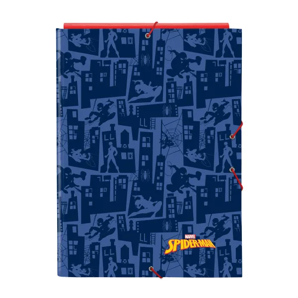 Rengaskansio Spider-Man Sininen A4 26 x 33.5 x 2.5 cm