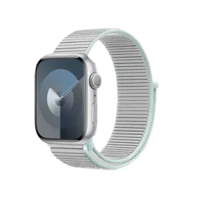 Crong Nylon - Sport Band for Apple Watch 38/40/41/42 mm (Pastel Gray)