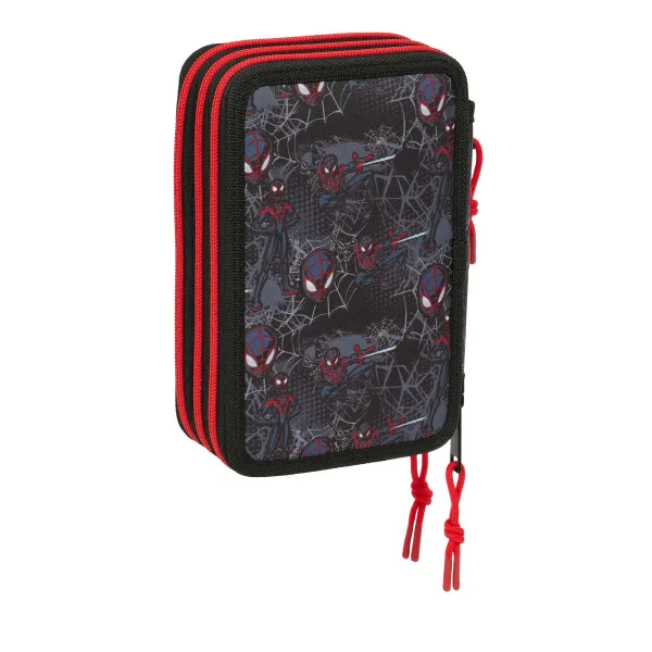Ceļasoma Spider-Man Melns 12,5 x 19,5 x 5,5 cm 37 Daudzums