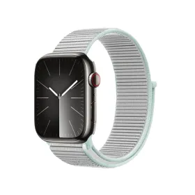 Crong Nylon - Sport Band for Apple Watch 38/40/41/42 mm (Pastel Gray)