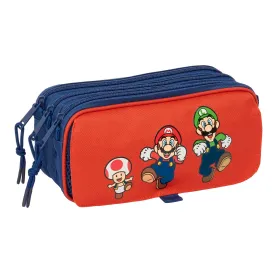 Pussukka Super Mario Mamma mia Punainen Laivastonsininen 21,5 x 10 x 8 cm