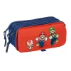 Ceļasoma Super Mario Mamma mia Sarkans Tumši Zils 21,5 x 10 x 8 cm