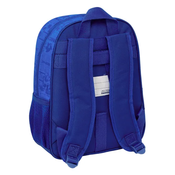 Kooliseljakott Sonic Sinine 26 x 34 x 11 cm