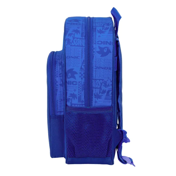 Kooliseljakott Sonic Sinine 26 x 34 x 11 cm