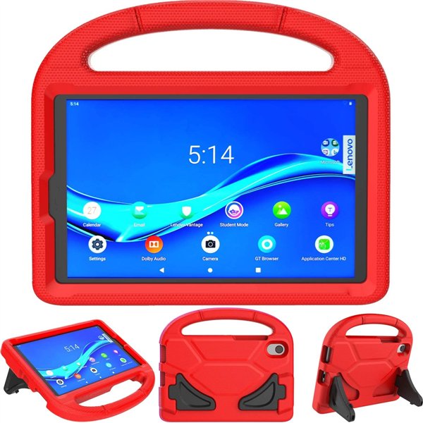 Case Shockproof Kids Samsung X210/X215/X216 Tab A9 Plus 11.0/X230/X235/X236 Tab A11 Plus 11.0 red
