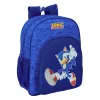 Kooliseljakott Sonic Sinine 32 x 38 x 12 cm