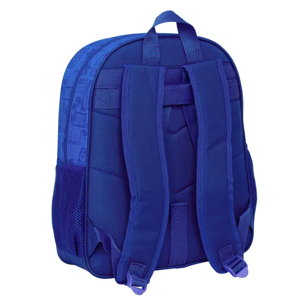 Kooliseljakott Sonic Sinine 32 x 38 x 12 cm