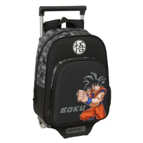 Mokyklinis krepšys Dragon Ball Juoda 27 x 10 x 67 cm 27 x 33 x 10 cm