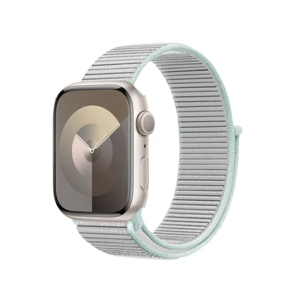 Crong Nylon - Sport Band for Apple Watch 38/40/41/42 mm (Pastel Gray)