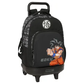 Mokyklinis krepšys Dragon Ball Juoda 33 x 45 x 22 cm