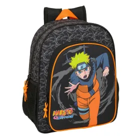 Mokyklinis krepšys Naruto Juoda 32 x 38 x 12 cm