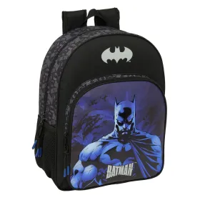 Mokyklinis krepšys Batman Juoda 33 x 42 x 14 cm