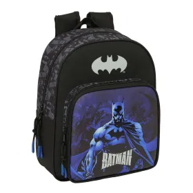 Mokyklinis krepšys Batman Juoda 27 x 33 x 10 cm
