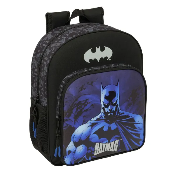 Kooliseljakott Batman Must 32 x 38 x 12 cm
