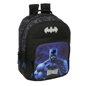 Mokyklinis krepšys Batman Juoda 32 x 42 x 15 cm