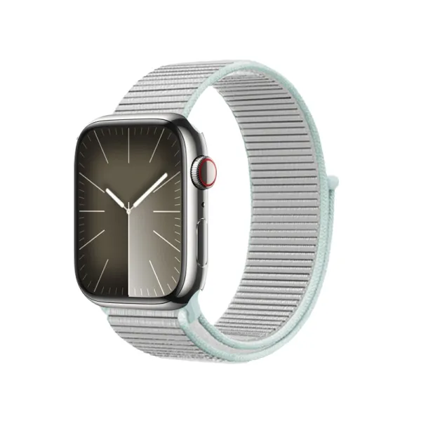 Crong Nylon - Sport Band for Apple Watch 38/40/41/42 mm (Pastel Gray)