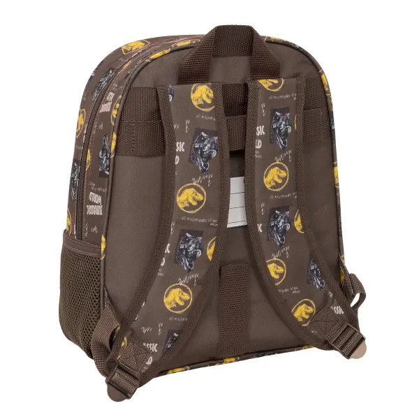 Skolas soma Jurassic World Brūns 27 x 33 x 10 cm
