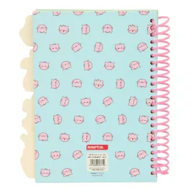 Ring binder Pembe The pink cat