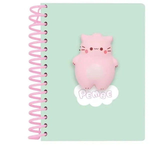 Notepad Safta The pink cat Multicolour 13.5 x 17.9 x 1.9 cm