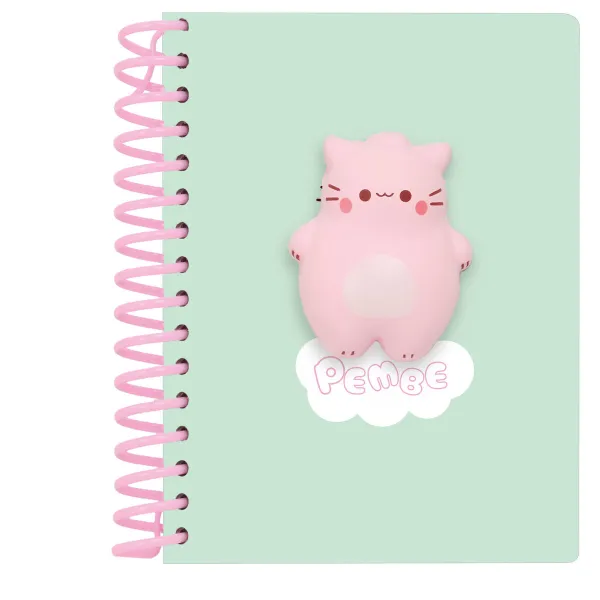 Notepad Safta The pink cat Multicolour 13.5 x 17.9 x 1.9 cm