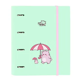 Ring binder Pembe The pink cat Multicolour 27 x 32 x 3.5 cm