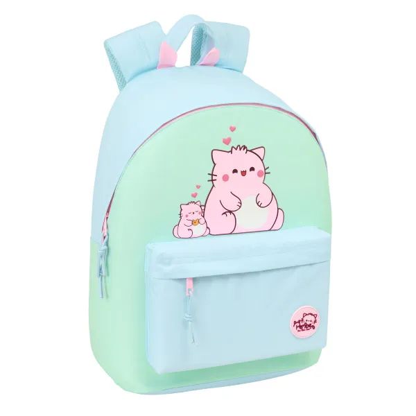 School Bag Pembe pembe Multicolour 31 x 41 x 16 cm